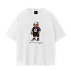 Pats Nation Blitz Bear football T-shirt by VULPEX