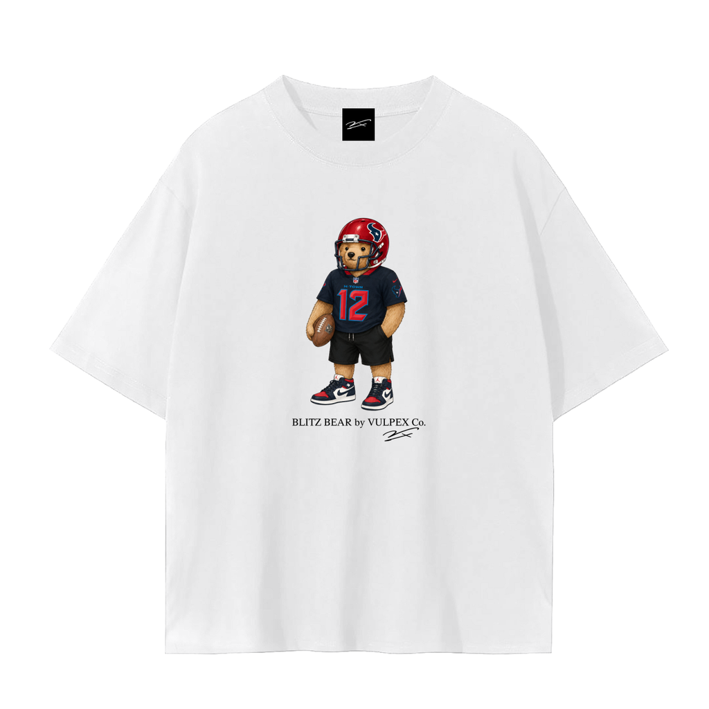 Bulls on Parade Blitz Bear football T-shirt by VULPEX