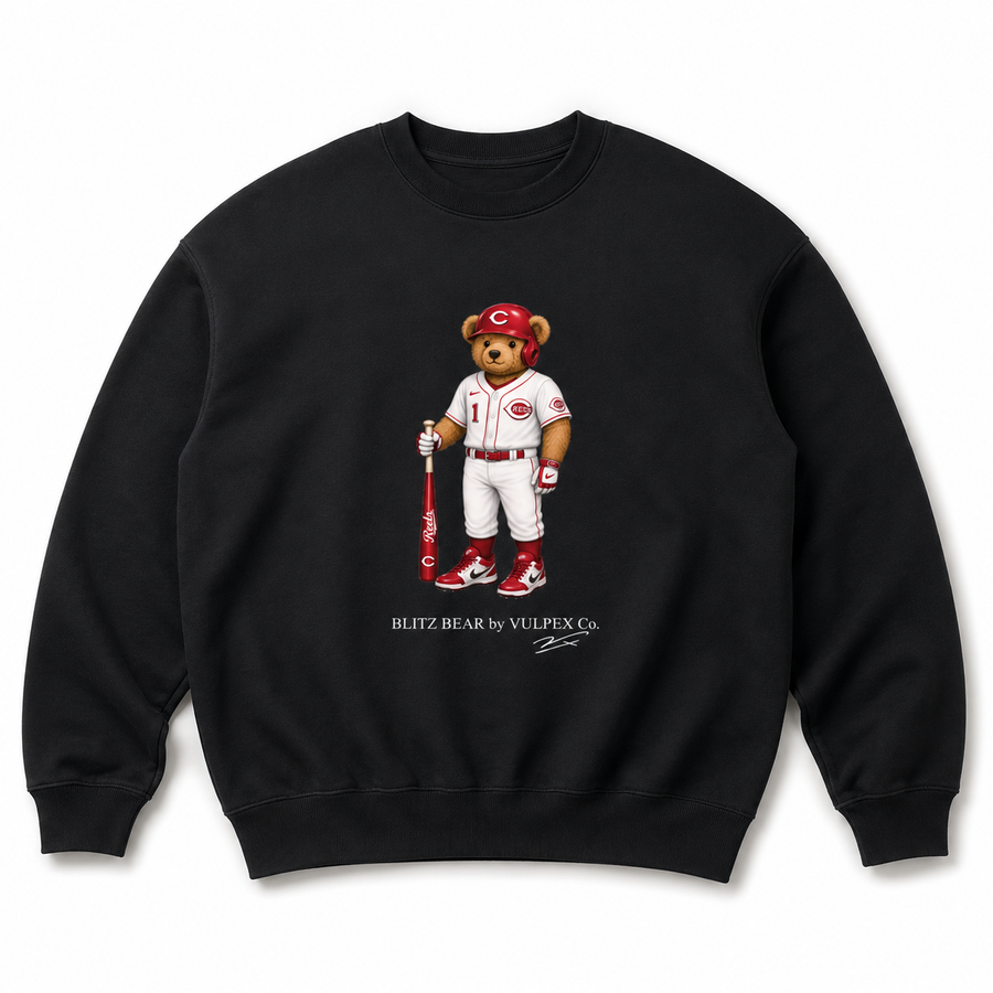 Big Red Machine Blitz Bear Sweatshirt