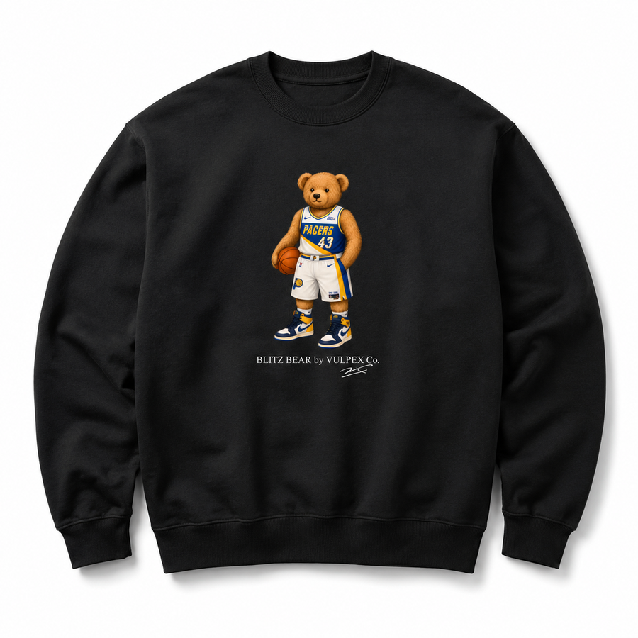 Blue & Gold Blitz Bear Sweatshirt