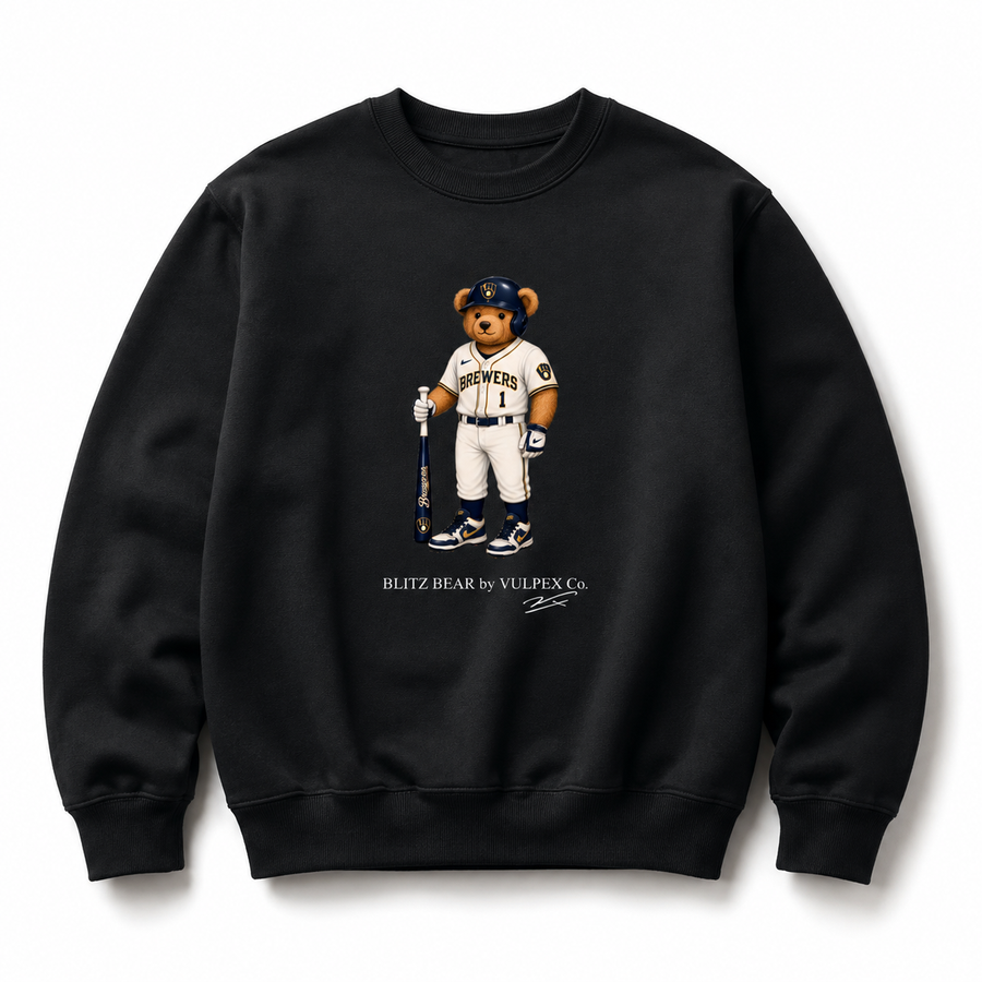 Brew Crew Blitz Bear Sweatshirt
