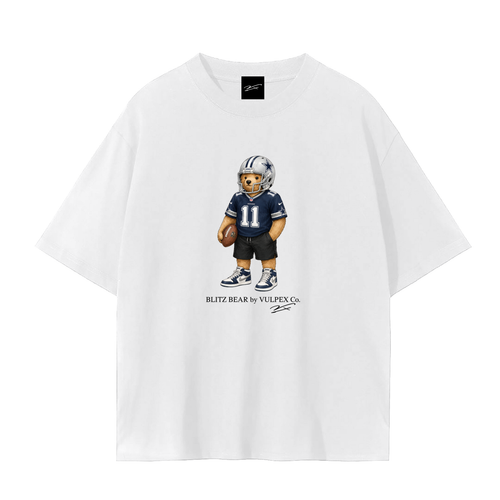 America’s Team Blitz Bear football T-shirt by VULPEX