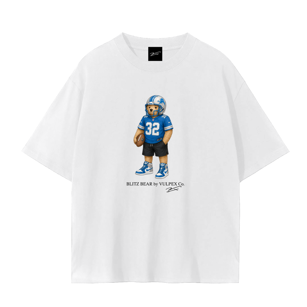 One Pride Blitz Bear football T-shirt by VULPEX