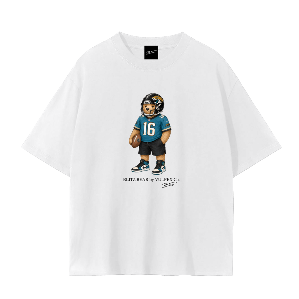 Duval Blitz Bear football T-shirt by VULPEX