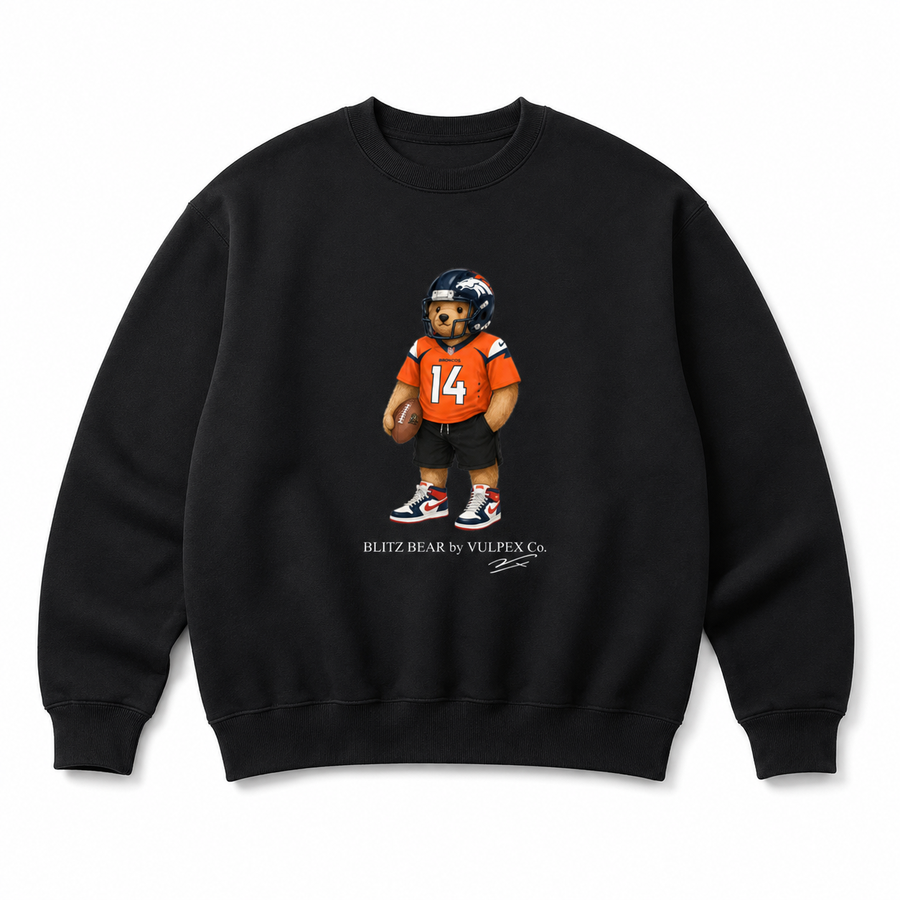 Orange Crush Blitz Bear Sweatshirt