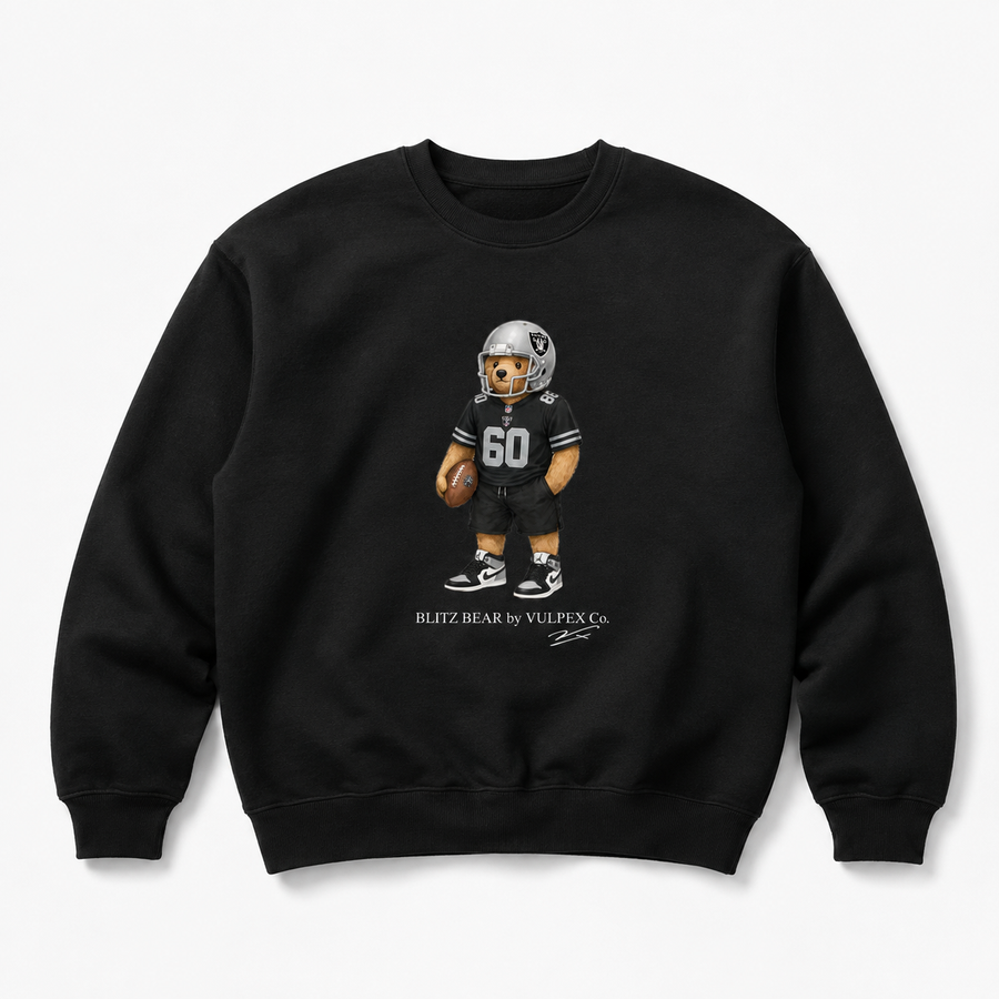 Raider Nation Blitz Bear Sweatshirt