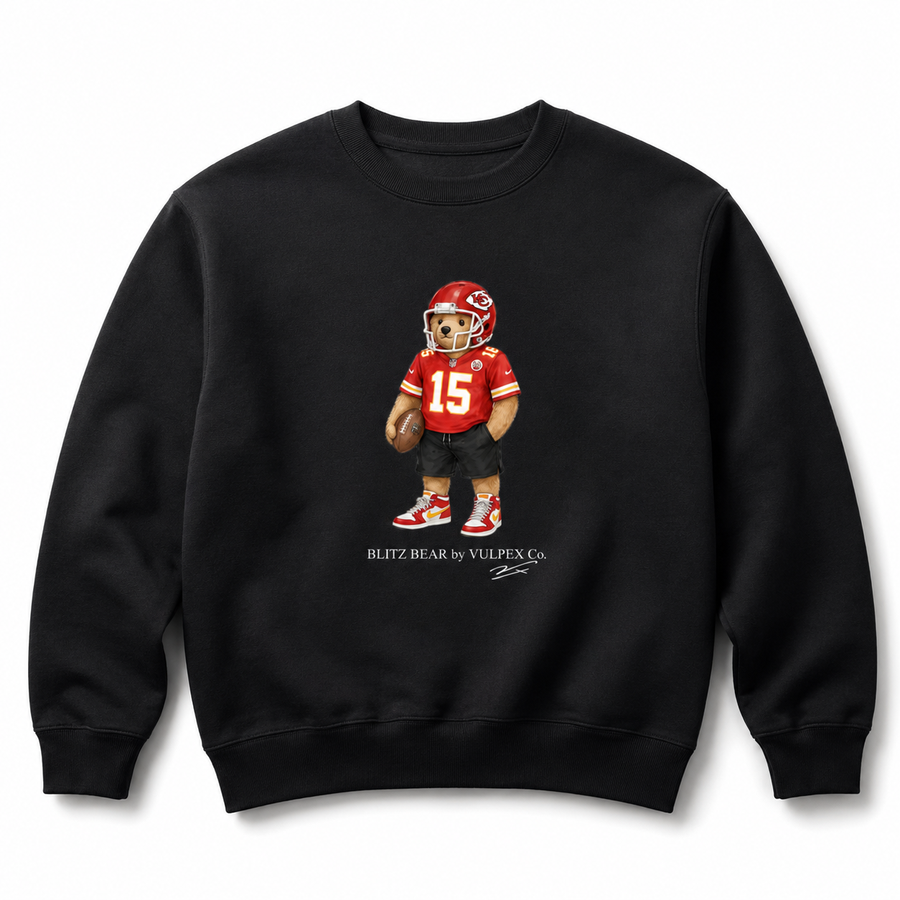 Red Kingdom Blitz Bear Sweatshirt