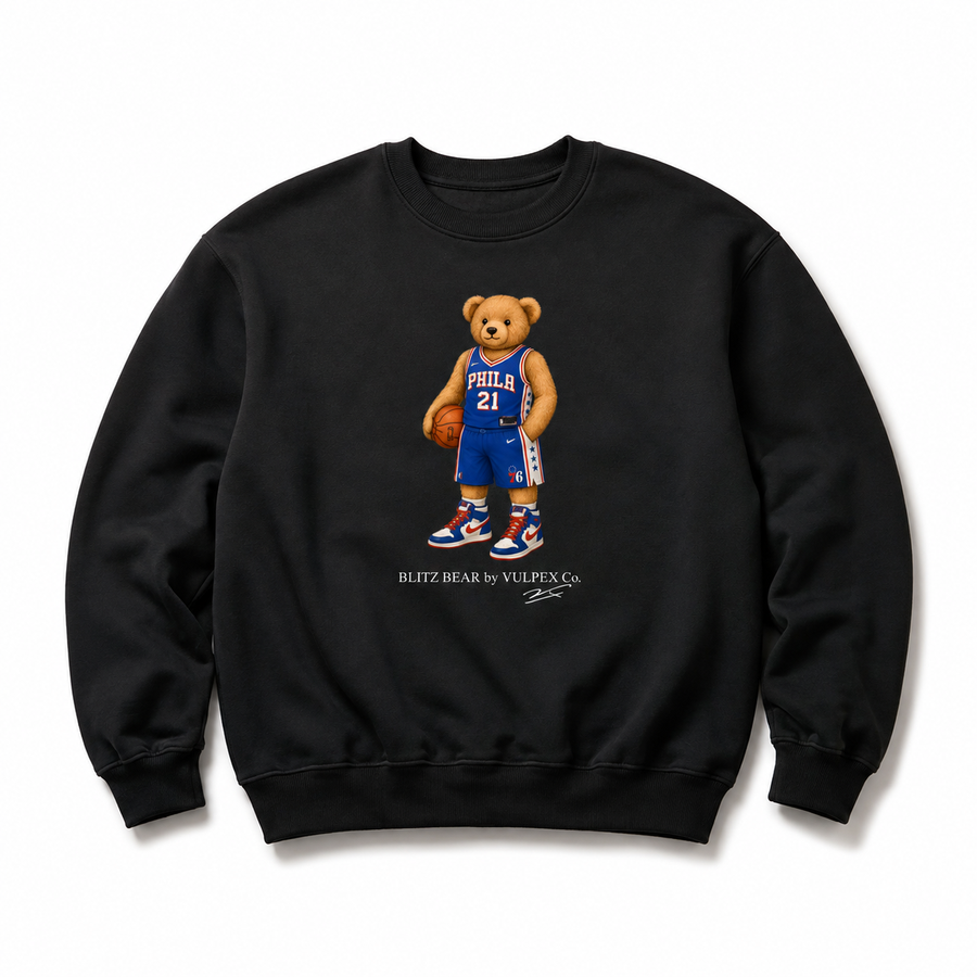 Sixers Blitz Bear Sweatshirt